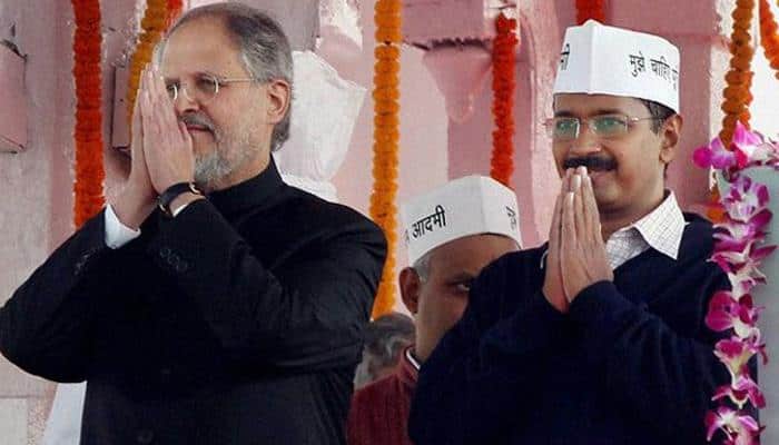 Delhi Lt Governor Najeeb Jung &#039;a good man with bad political bosses&#039;: Arvind Kejriwal