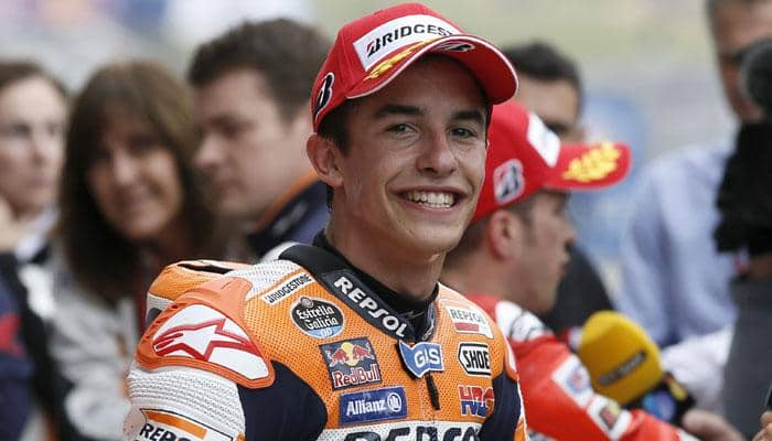 Marc Marquez storms to Aragon GP pole