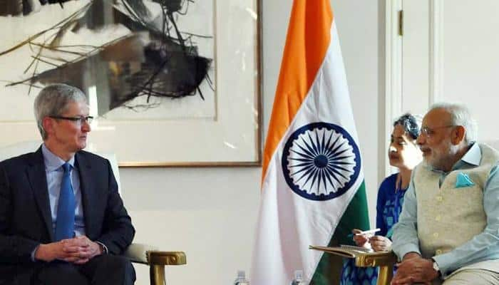 PM Modi invites Apple CEO to set up manufacturing base in India