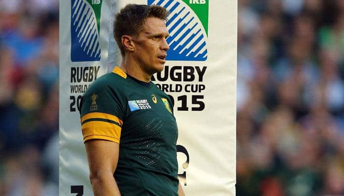 Jean de Villiers ends South Africa career after World Cup jaw break