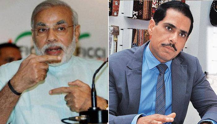 PM Narendra Modi attacks &#039;damaad&#039; Robert Vadra over corruption