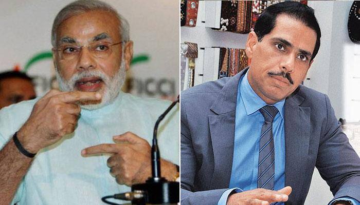 PM Narendra Modi attacks 'damaad' Robert Vadra over corruption