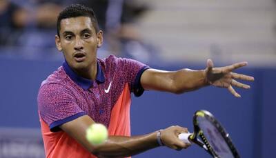 Nick Kyrgios returns to ATP action with ban threat hanging over him