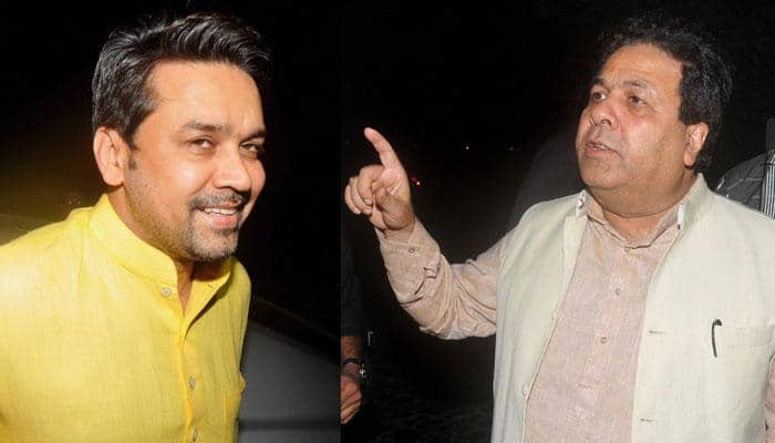 Anurag Thakur, Rajeev Shukla depose before RM Lodha Commission