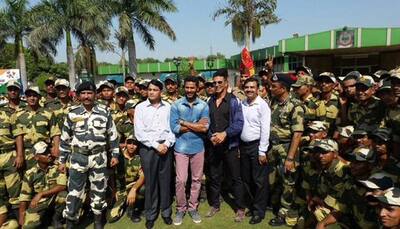 Check out: 'Singh Is Bliing' team with border security forces!