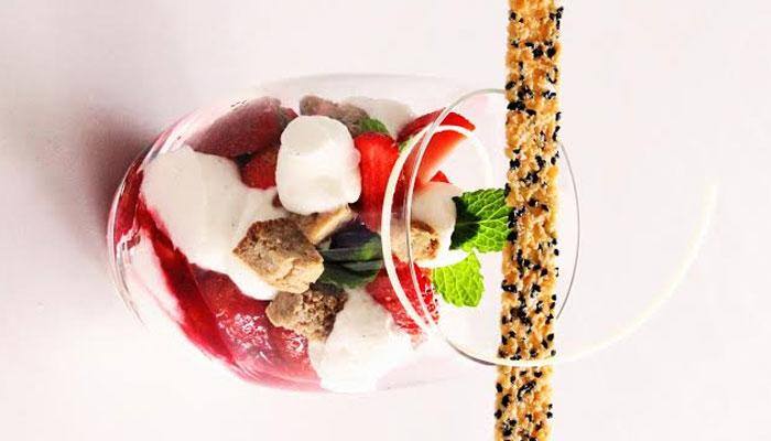 Recipe: Strawberry, yoghurt and oats Eton Mess