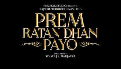 Music of 'Prem Ratan Dhan Payo' to be out on October 10