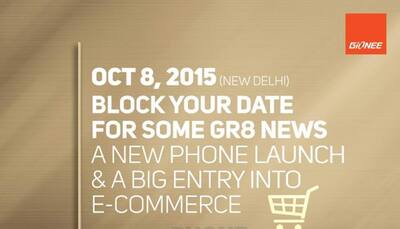 Gionee's teaser hints Elife E8 smartphone hitting Indian stores on October 8
