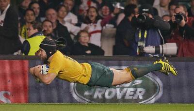 Rugby World Cup: Hosts England knocked out after defeat to Australia