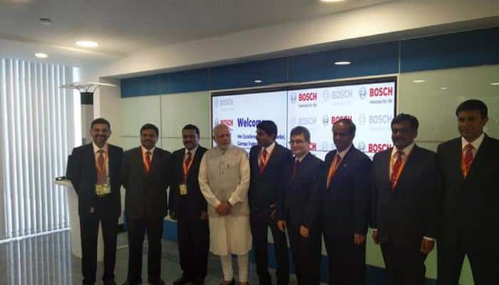 PM Modi arrives in Bengaluru to push 'Digital India' and talk technology