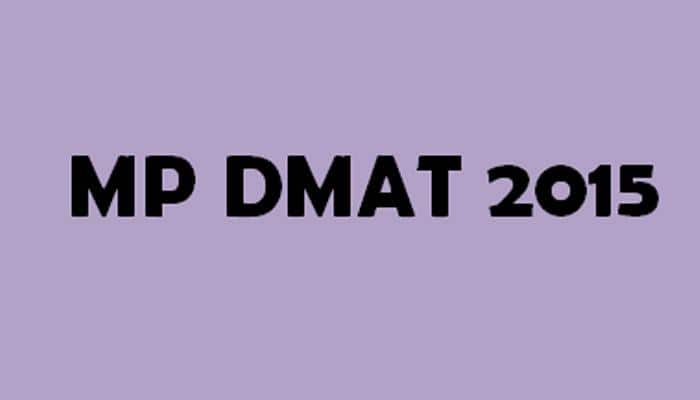 Admit cards for MP DMAT Re-Exam 2015 released