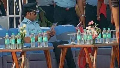 Sachin Tendulkar attends 83rd IAF Day celebrations
