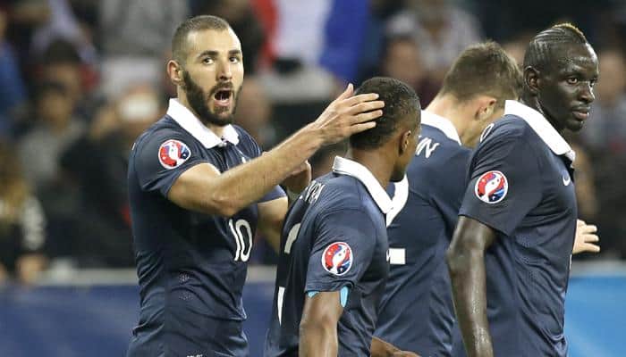 Euro 2016 qualifiers: Joao Moutinho sees Portugal progress, Karim Benzema scores brace for France
