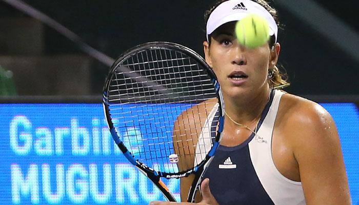 Garbine Muguruza advances to China Open final