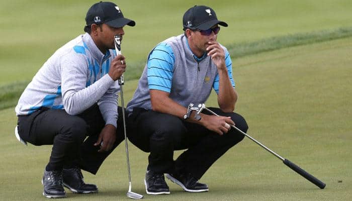 Presidents Cup: Anirban Lahiri-Adam Scott lose as putter turns cold