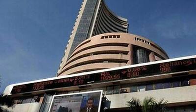 Sensex down 75 pts despite positive economic data