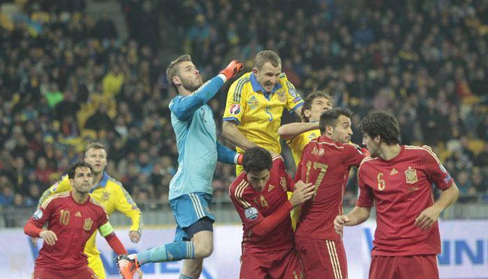 2016 Euro qualifiers: David de Gea praised for Spain's win against Ukraine