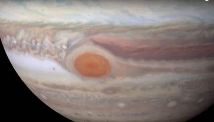 New changes in Jupiter's 'Great Red Spot' captured