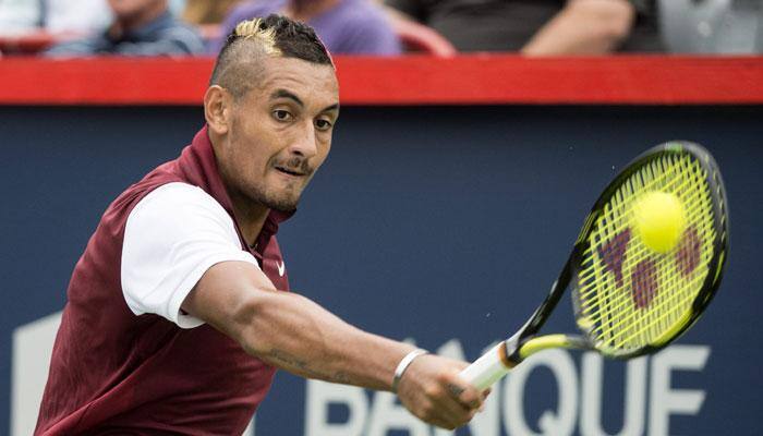 Australia's Nick Kyrgios 'toning' down