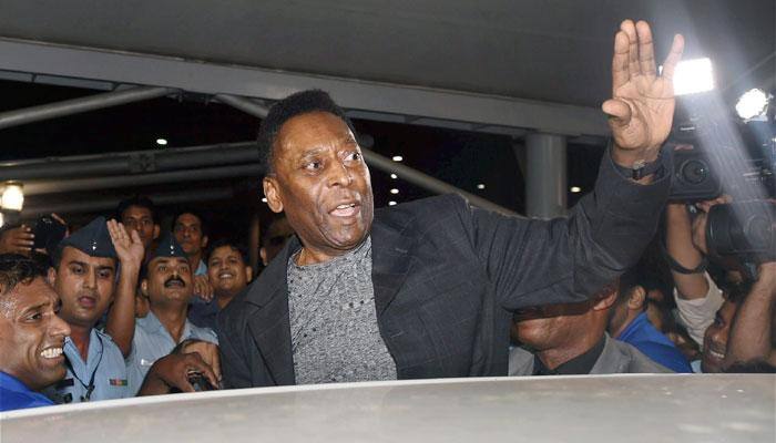 Delhi gives warm welcome to 'Black Pearl' Pele