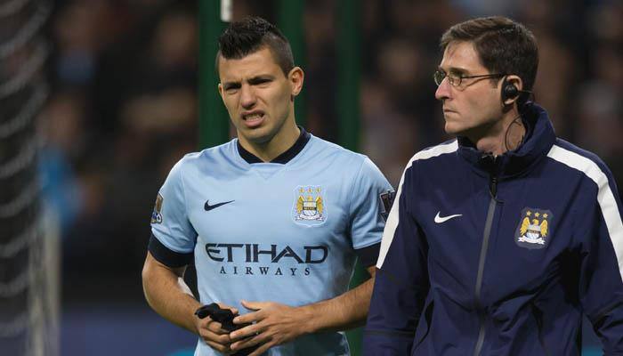 Premier League 2015-16: Sergio Aguero out for one month after sustaining injury