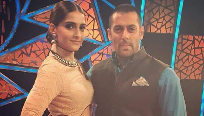 Sonam Kapoor freezes frame with Salman Khan!