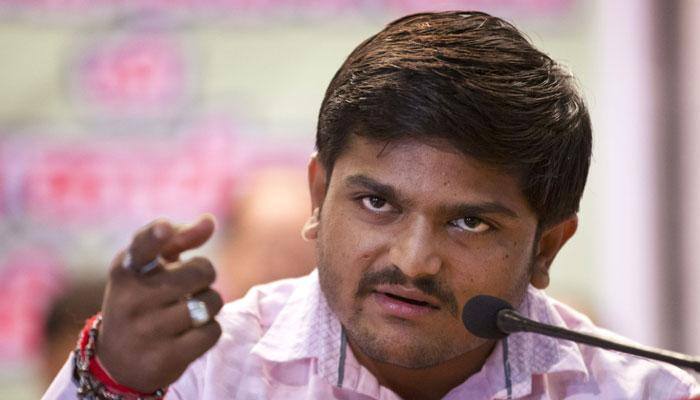 Hardik Patel detained outside stadium in Rajkot