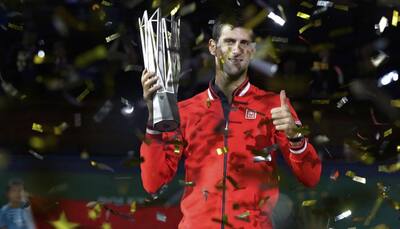 Imperious Novak Djokovic beats Jo-Wilfred Tsonga to complete Shanghai treble; secures 25th Masters 1000 Title