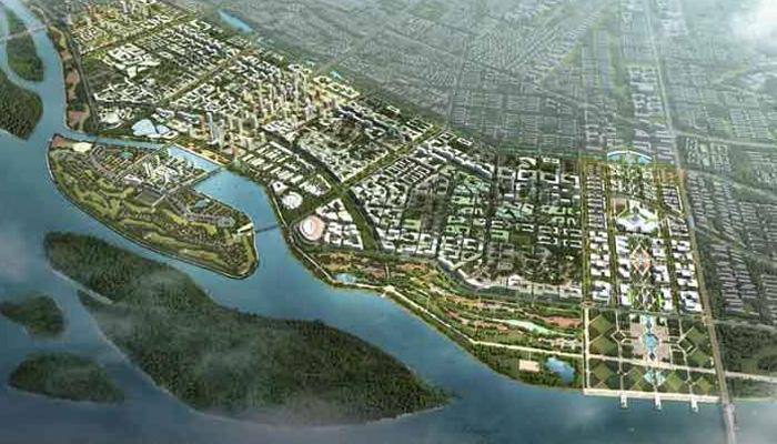 PM Narendra Modi lays foundation stone for Andhra's new capital Amaravati
