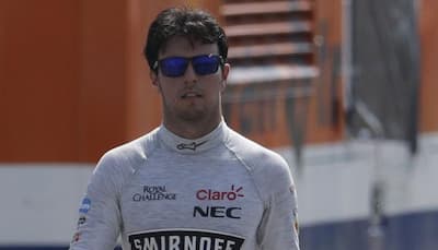 F1 driver Sergio Perez eyes podium finish at Mexican GP