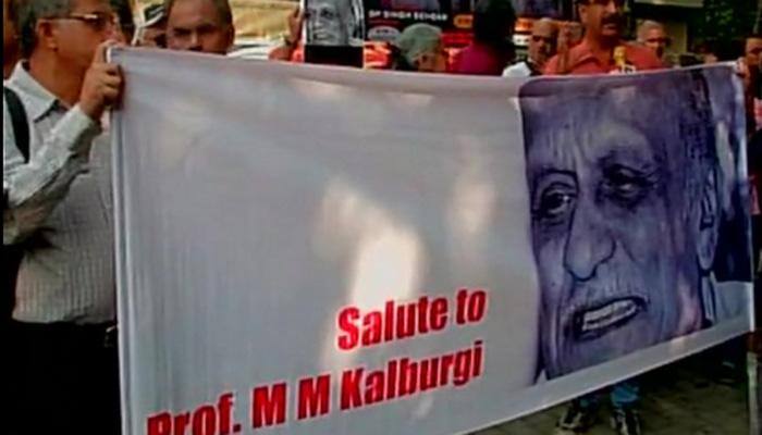 Writers take out protest march in Delhi, submit memorandum to Sahitya Akademi