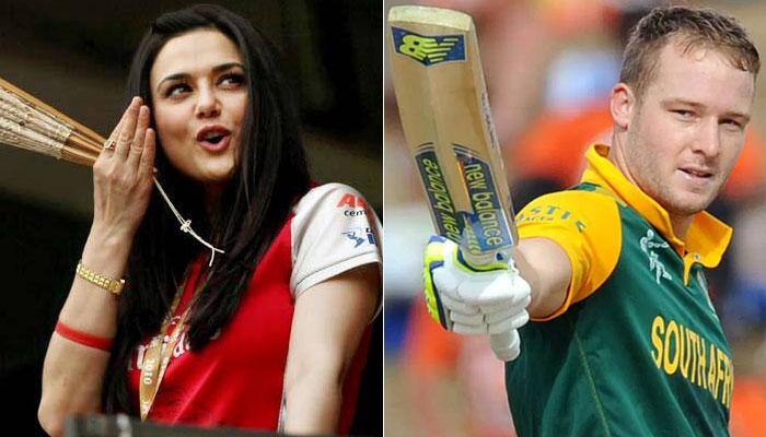 After Virat-Anushka, are David Miller-Preity Zinta cricket&#039;s latest celebrity couple?