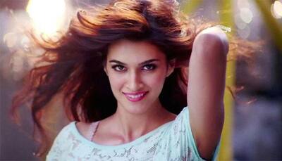 See pic: Kriti Sanon goes green in Rohit Shetty style!