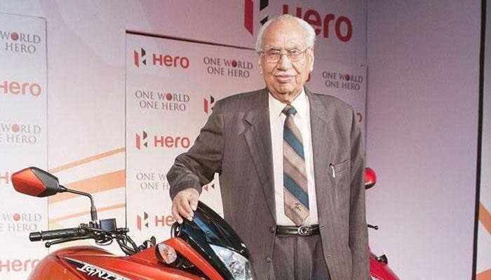 Hero MotoCorp founder Brijmohan Lall Munjal dies after brief illness