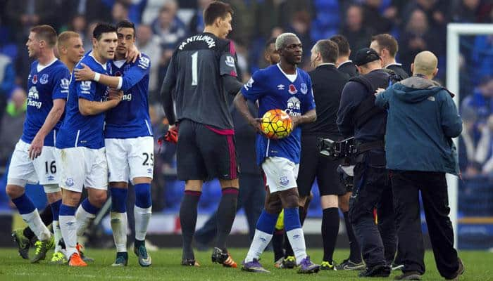 EPL: Arouna Kone&#039;s hat-trick sinks Sunderland at Everton, 10-men Southampton beat Bournemouth