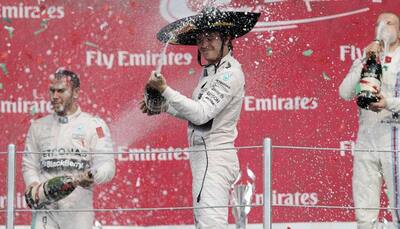 Nico Rosberg races to win at first F1 race in Mexico in 23 years