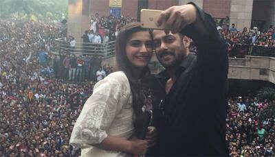 Check out: Salman, Sonam's 'fan frenzy' selfie in Noida! 