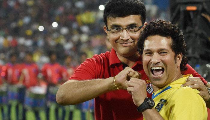 Cricket All-Stars Series: Sourav Ganguly&#039;s application for opening position under process, says Sachin Tendulkar