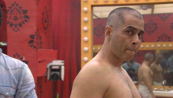 Bigg Boss 9: Sporty Aman Verma goes bald for task!