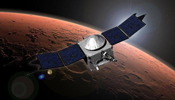 NASA's MAVEN probe reveals speed of solar winds stripping Mars atmosphere