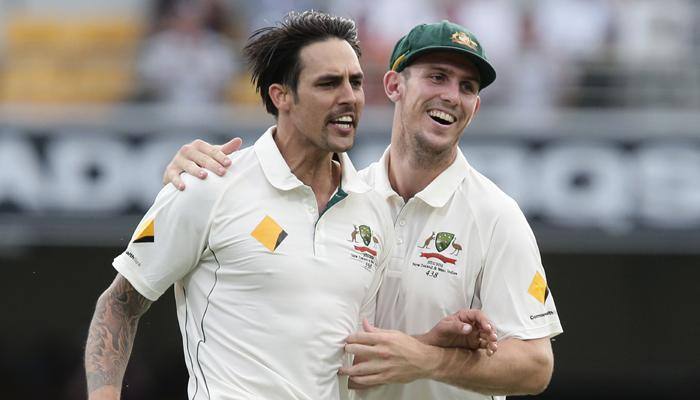 1st Test, Day 2: Australia&#039;s duo of Mitchells rip through Kiwi batsmen 