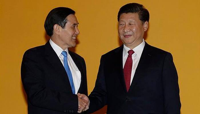 Historical handshake: China, Taiwan leaders meet in Singapore