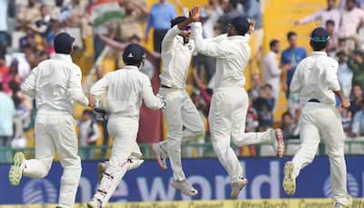 India vs SA 2015: 1st Test - Spinners dictate show in Mohali as India win by 108 runs