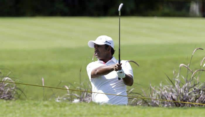 Anirban Lahiri shoots 66 despite late double bogey