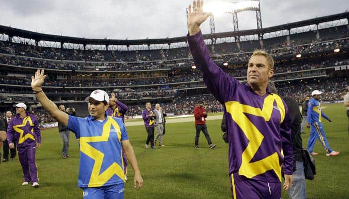 Cricket All-Stars: Warne&#039;s Warriors trump Sachin&#039;s Blasters in opener 