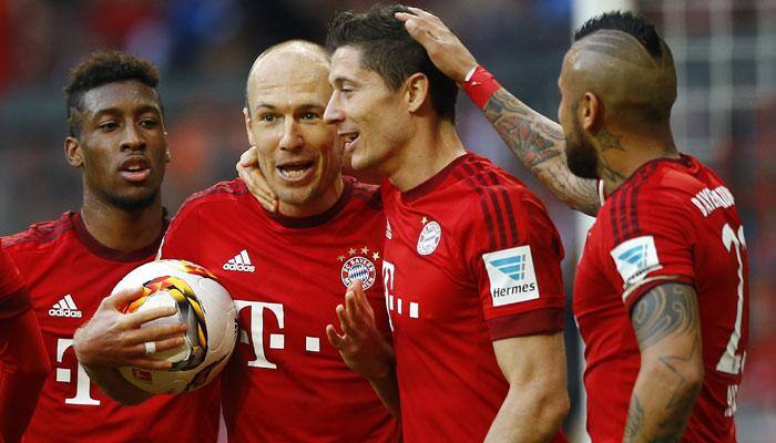 Relentless Bayern Munich march on, Wolfsburg drop points