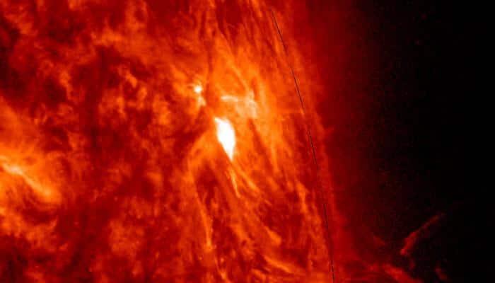 Watch: NASA's SDO sees active region outbursts on the sun!