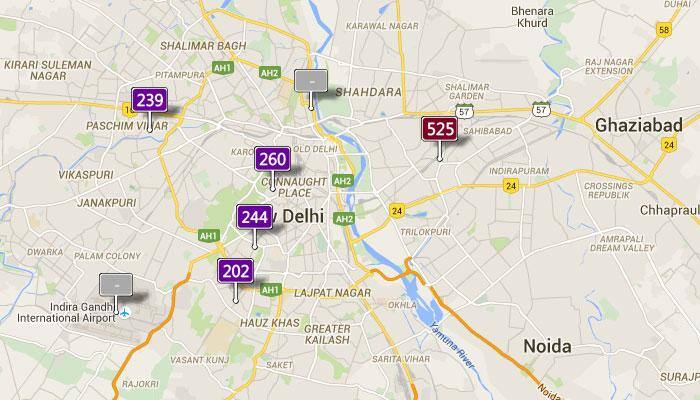 Check out: Real-time Air Quality Index Visual Map post Diwali in Delhi