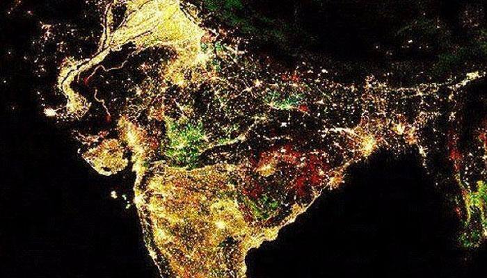 See pic: Stunning image of nighttime Diwali lights in India