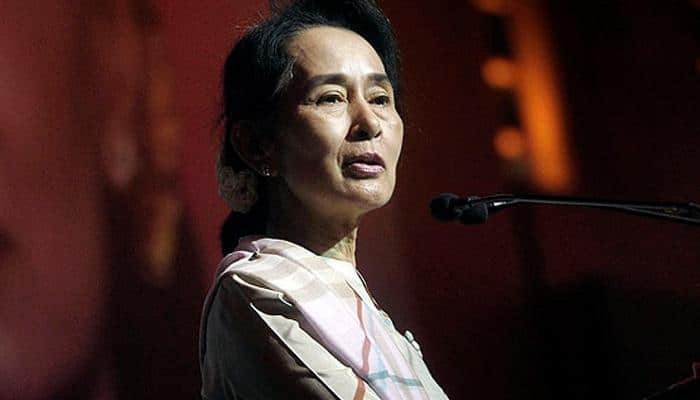 Suu Kyi's party on verge of landslide win in Myanmar polls